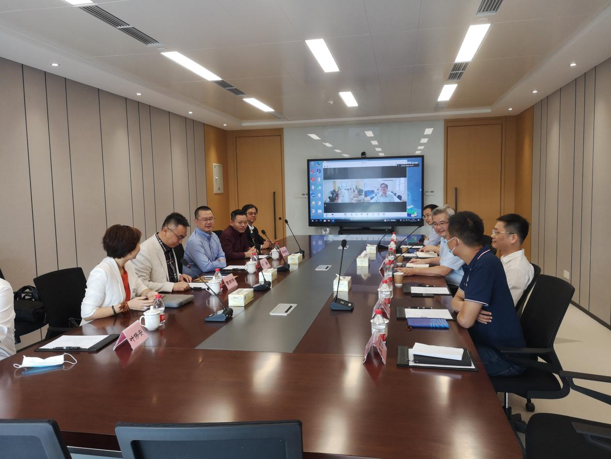 聯(lián)想集團(tuán)劉淼副總裁一行蒞臨廣東省智能院交流訪問(wèn)